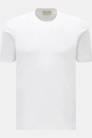 Gran Sasso Herren - Feinstrick-Kurzarmpullover