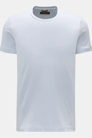 MOORER Herren - Rundhals-T-Shirt