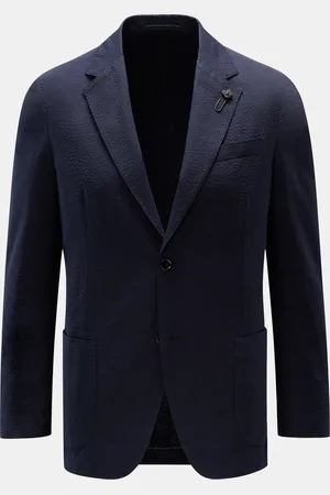 LARDINI Herren - Seersucker Sakko