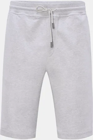 MOORER Herren - Jersey-Bermudas meliert