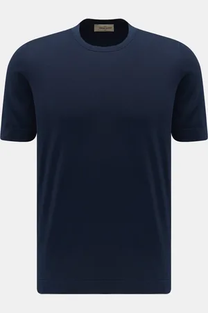 Gran Sasso Herren - Feinstrick-Kurzarmpullover