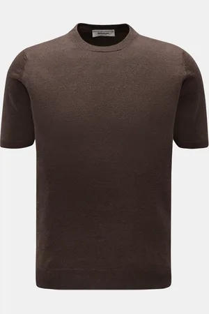 FILIPPO DE LAURENTIIS Herren - Feinstrick-Kurzarmpullover