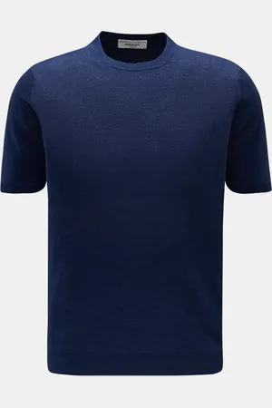 FILIPPO DE LAURENTIIS Herren - Feinstrick-Kurzarmpullover