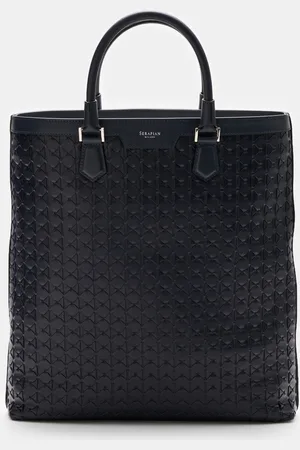 SERAPIAN Herren - Leder Tote Bag