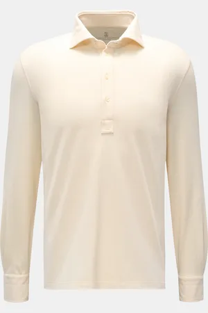 Brunello Cucinelli Herren - Longsleeve-Poloshirt