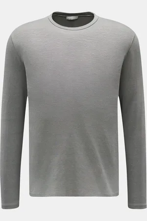 KIEFERMANN Herren - Leinen Rundhals-Longsleeve 