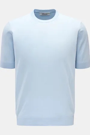 FILIPPO DE LAURENTIIS Herren - Feinstrick-Kurzarmpullover