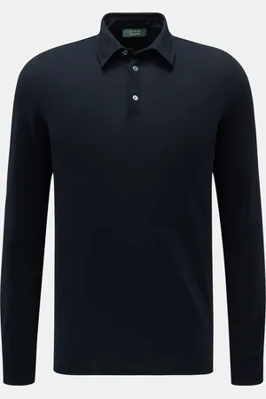 ZANONE Herren - Longsleeve-Poloshirt
