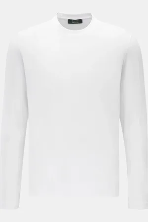 ZANONE Herren - Rundhals-Longsleeve
