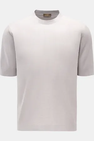 Cruciani Herren - Kurzarm-Pullover
