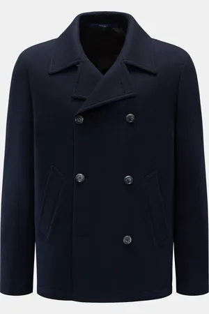 FEDELI Herren - Cashmere Jersey-Jacke 