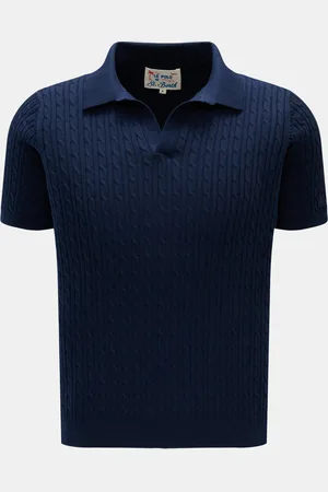 MC2 SAINT BARTH Herren - Kurzarm-Strickpolo 