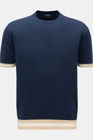 DRUMOHR Herren - Kurzarmpullover