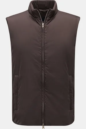 HERNO Herren - Outdoor-Weste graubraun