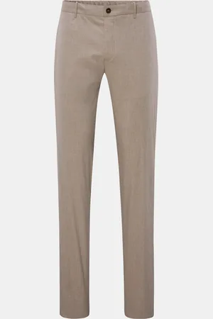 Incotex Herren - Baumwoll-Joggpants meliert