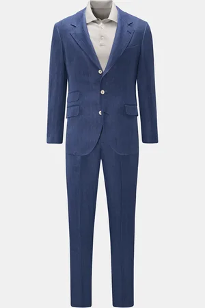 Brunello Cucinelli Herren - Leinenanzug meliert