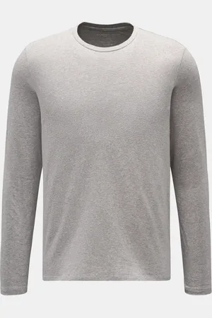 Majestic Herren - Rundhals-Longsleeve 