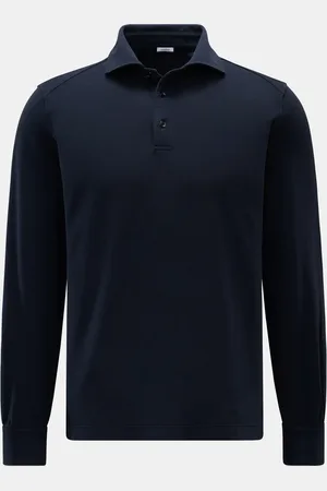 Malo Herren - Longsleeve-Poloshirt
