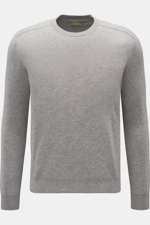 Cruciani Herren - Cashmere Rundhalspullover meliert