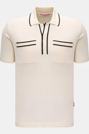 Orlebar Brown Herren - Kurzarm-Strickpolo 
