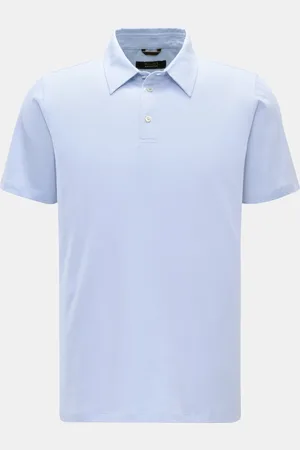 MOORER Herren - Jersey-Poloshirt 