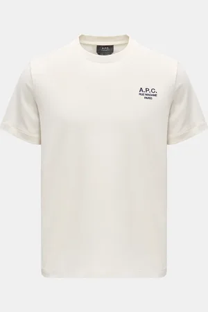 A.P.C. Herren - Rundhals-T-Shirt 