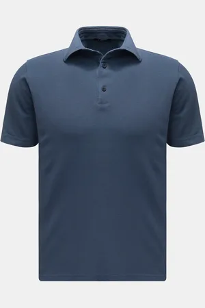 04651/A TRIP IN A BAG Herren - Piqué-Poloshirt 