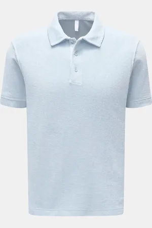 04651/A TRIP IN A BAG Herren - Frottee-Poloshirt 