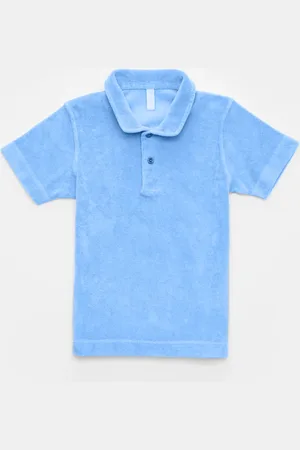 04651/A TRIP IN A BAG Herren - Kinder Frottee-Poloshirt 