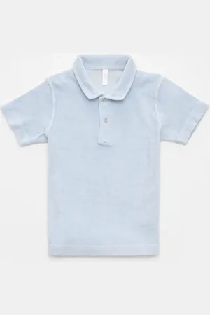 04651/A TRIP IN A BAG Herren - Kinder Frottee-Poloshirt 