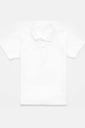 04651/A TRIP IN A BAG Herren - Kinder Frottee-Poloshirt 
