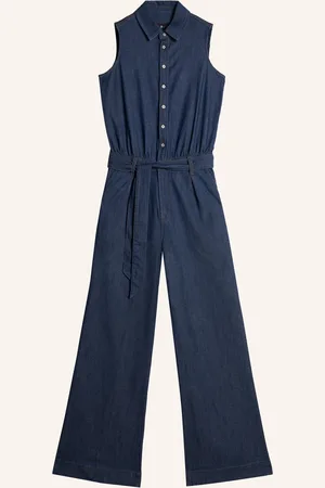 7 for all Mankind Denim Jumpsuit
