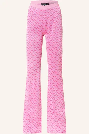 VERSACE Strickhose LA GRECA mit Seide