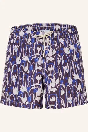 ARRELS Barcelona Badeshorts PURPLE TULIPS × CECILIA CARSTED