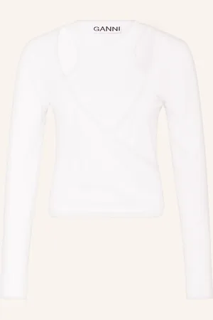 Ganni Wickelshirt