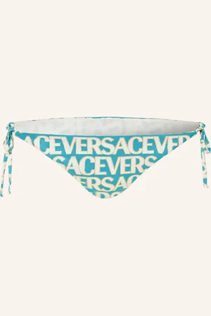 VERSACE Triangel-Bikini-Hose mit Glitzergarn