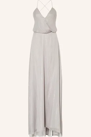 Unique Abendkleid mit Glitzergarn