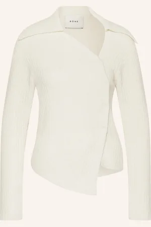 Rohe Strickjacke