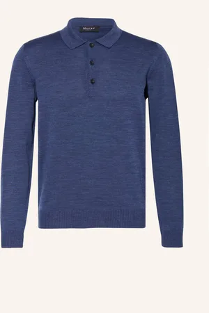 Maerz Strick-Poloshirt