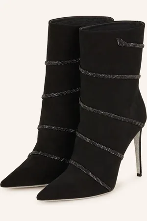 RENE CAOVILLA Stiefeletten mit Schmucksteinen