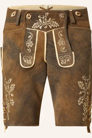 Ostarrichi Trachten-Lederhose HIRSCHRUF