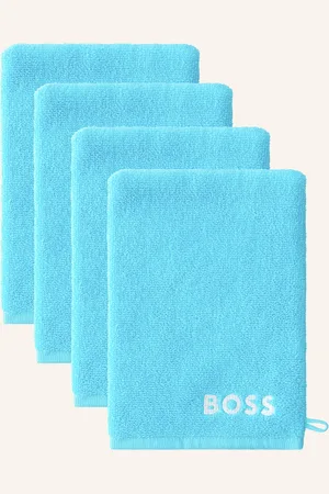 HUGO BOSS 4er-Set Waschhandschuhe 4ER-SET WASCHHANDSCHUHE