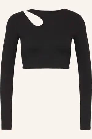 Wolford Cropped-Longsleeve mit Cut-out