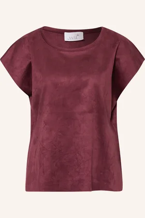 Juvia T-Shirt ALEA in Lederoptik