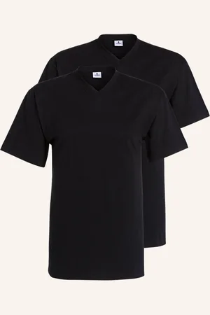 Ragman 2er-Pack V-Shirts