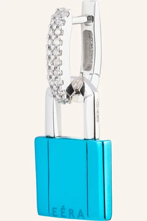 Eera Ohrhänger LOCK SMALL mit Diamanten