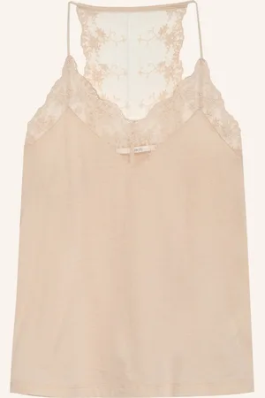 lanius Top mit Spitzenbesatz