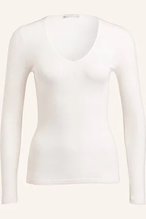 Hanro Longsleeve WOOLEN SILK aus Merinowolle mit Seide