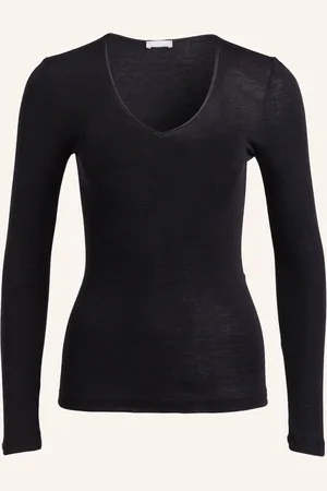 Hanro Longsleeve WOOLEN SILK aus Merinowolle mit Seide