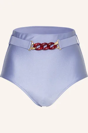 ZIMMERMANN High-Waist-Bikini-Hose CIRA CHAIN BELT